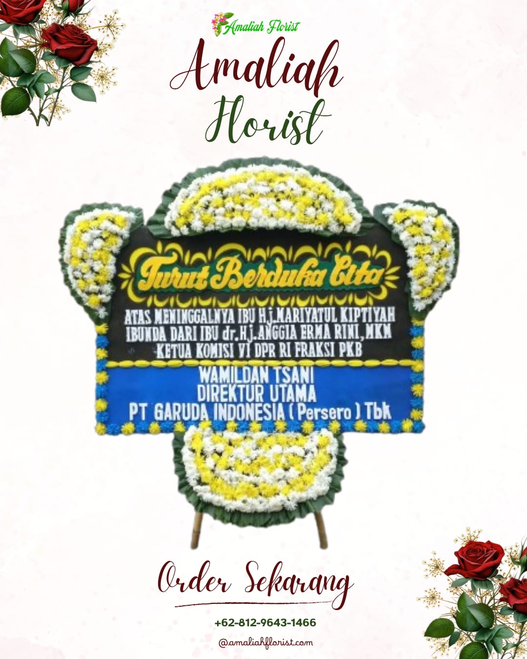 Papan Bunga Duka Banyumanik